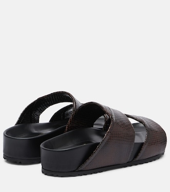 Leather platform sandals | Dries Van Noten