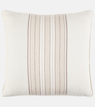Coussin rayé en cachemire | Loro Piana