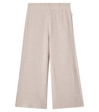 Elena knitted cotton-blend pants | Cozmo
