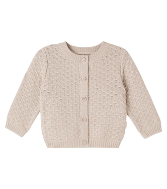 Baby Cardigan Magnella aus Baumwolle | Wheat