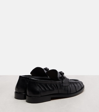 Astaire Knot leather loafers | Bottega Veneta