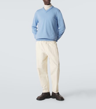 Cotton tapered pants | Jil Sander