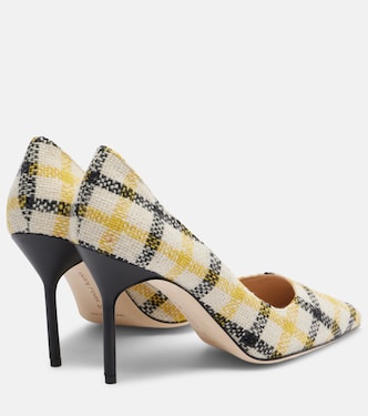 BB 90 checked pumps | Manolo Blahnik