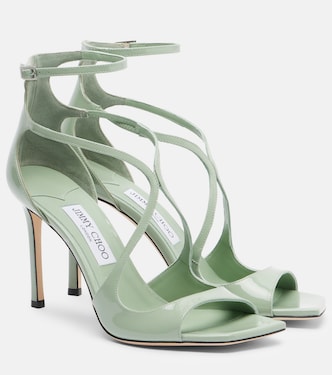 Azia patent leather sandals | Jimmy Choo