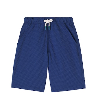 Shorts Ethan con applicazioni a quadri | Bonpoint
