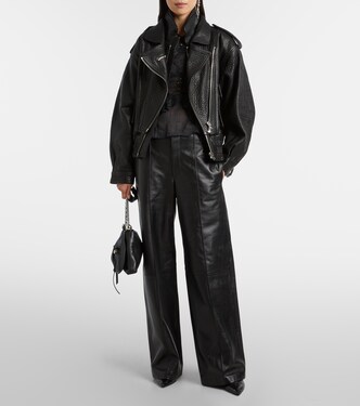 Aneli leather biker jacket | Isabel Marant