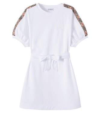 Burberry Check cotton jersey dress | Burberry Kids