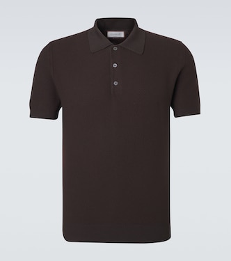Cotton polo shirt | Canali