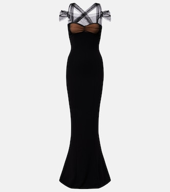 Draped maxi dress | Nensi Dojaka