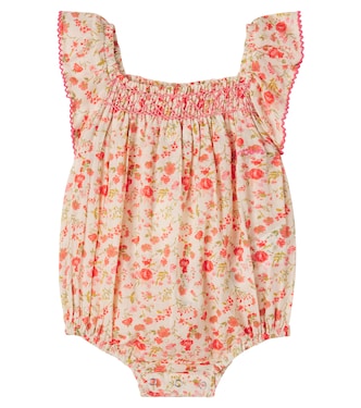 Baby floral cotton bodysuit | Bonton
