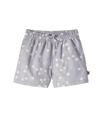 Starfall printed swim trunks | Mini Rodini