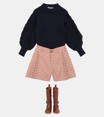 Pullover aus einem Baumwollgemisch | Chloé Kids