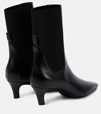Leather ankle boots | Toteme