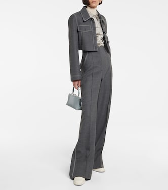 Pleated high-rise pants | Dorothee Schumacher