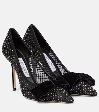 Salones Love 100 de malla y cristales | Jimmy Choo