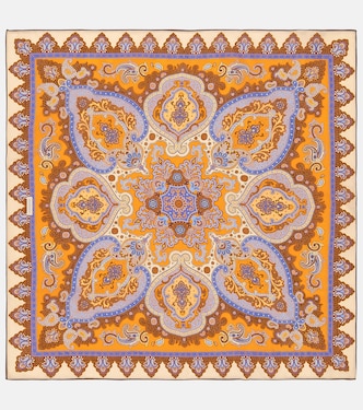 Pañuelo de algodón y seda de paisley | Zimmermann
