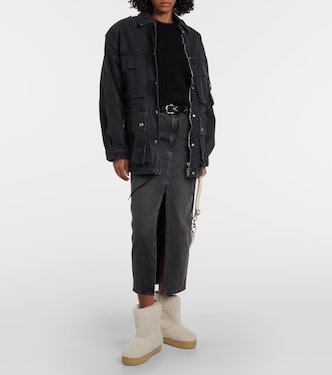 Frieze shearling ankle boots | Isabel Marant