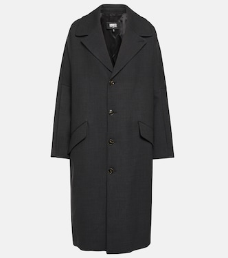 Abrigo en mezcla de lana | MM6 Maison Margiela