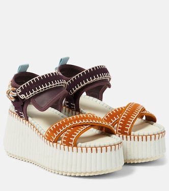 Sandali Nama in pelle con platform | Chloé