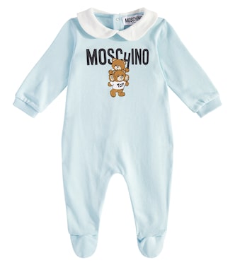 Baby - Tutina Teddy Bear in cotone | Moschino Kids