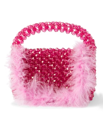 Tasche mit Federn | Monnalisa