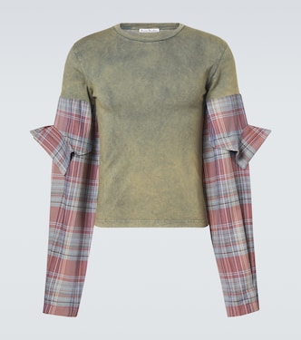 T-shirt en coton imprimé | Acne Studios