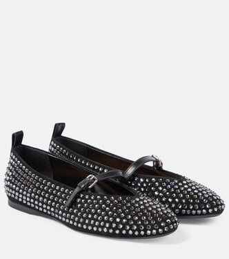 Ballerines en cuir à ornements | JW Anderson
