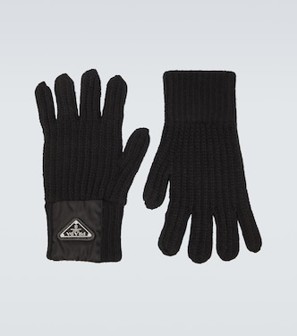 Handschuhe aus Wolle und Kaschmir | Prada