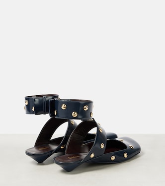 Verzierte Mules Jade aus Leder | Chloé