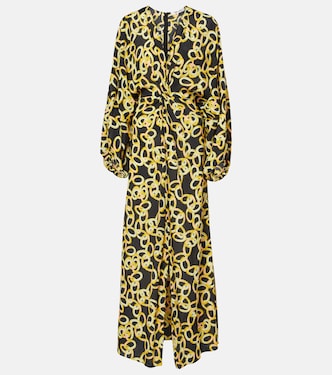 Abito lungo Kason con stampa | Diane von Furstenberg