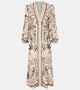 Bedrucktes Maxikleid Classic Nature | Farm Rio