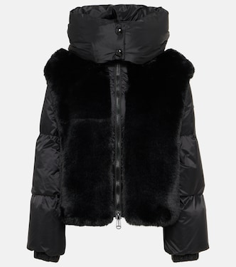 Chaqueta de esquí La Reine de pelo sintético | Goldbergh