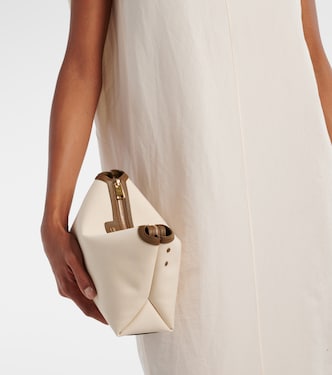 Borsa a tracolla Lina con pelle | Khaite