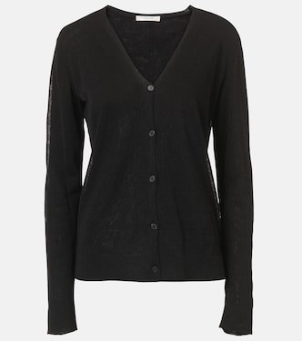 Cardigan Jheel in misto lino e cotone | The Row