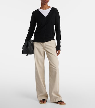 Cardigan Jheel in misto lino e cotone | The Row