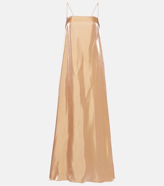 Maxikleid Delfina aus Satin | Staud