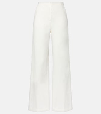 High-rise linen wide-leg pants | Faithfull
