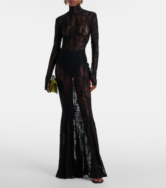Robe aus Spitze | Norma Kamali
