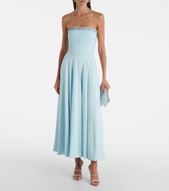 Midikleid Aldina aus Crêpe | Costarellos