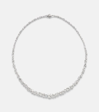 18kt gold necklace with diamonds | Kamyen