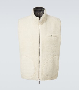 Wendbare Weste aus Kaschmir und Wolle | God's True Cashmere