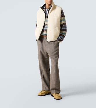 Wendbare Weste aus Kaschmir und Wolle | God's True Cashmere