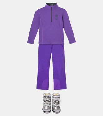 Ida printed half-zip technical top | Bogner Kids