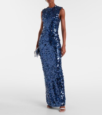 Sequined gown  | Carolina Herrera