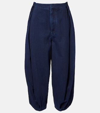 Draped wide-leg jeans | Loewe