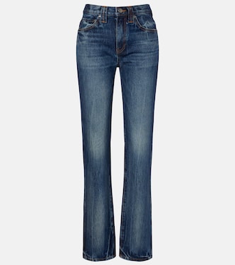 Farley high-rise straight jeans | Khaite