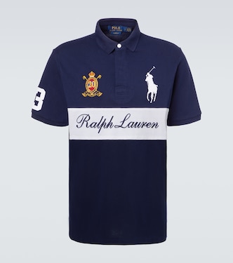 Logo embroidered cotton piqué polo shirt | Polo Ralph Lauren