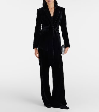 Blazer Issel en velours | Veronica Beard