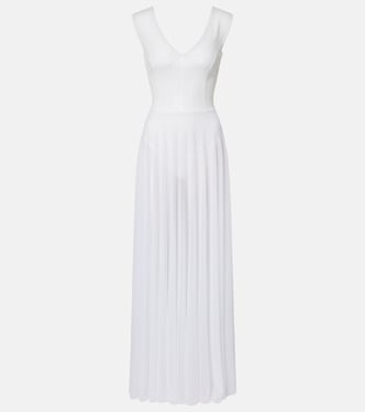 Vestido de fiesta de malla con lentejuelas | Norma Kamali