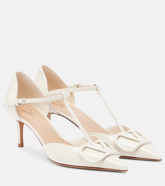 D'Orsay VLogo 65 patent leather pumps | Valentino Garavani